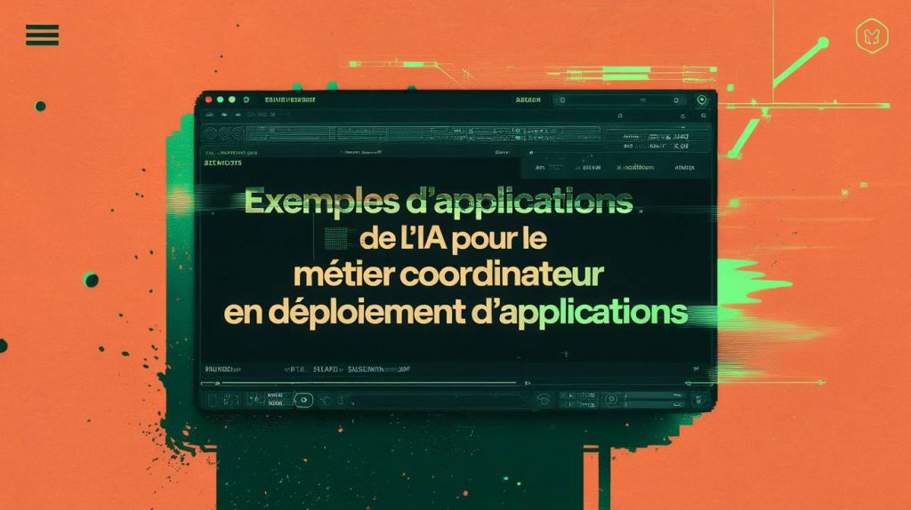 Image pour coordinateur en deploiement dapplications